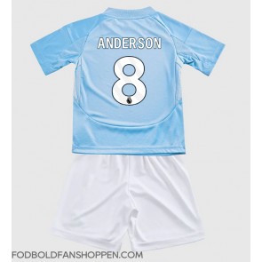 Nottingham Forest Elliot Anderson #8 Tredjetrøje Børn 2024-25 Kortærmet (+ Korte bukser)